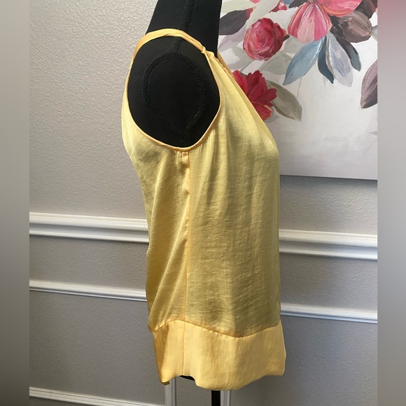 New York & Company Yellow Blouse || Size S || See photos for callout - Picture 6 of 15